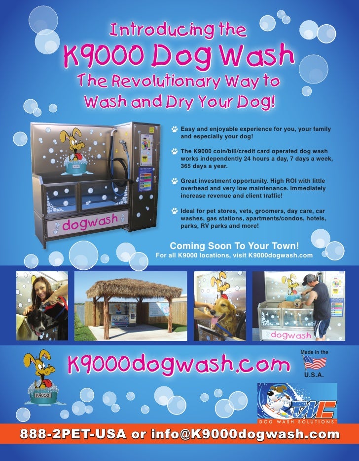 K9000 Dog Wash Ad