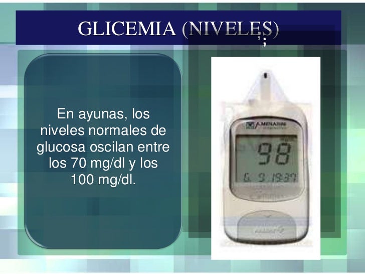 Toma de glicemia Toma de glicemia