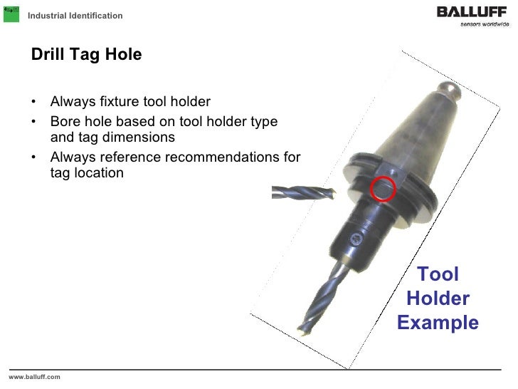 Tool Holder Tag Installation 6 2009