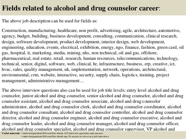 addiction counselor cover letter sample livecareer addiction substance abuse counselor cover letter