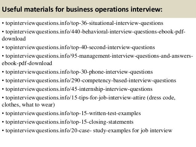 Small business case study questions