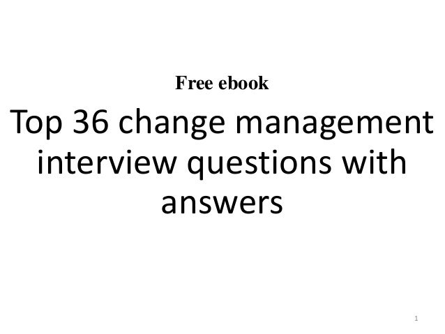 change management dissertation