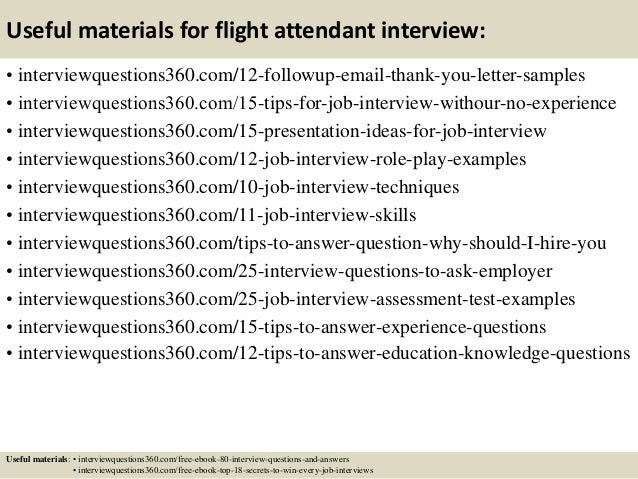 Cover letter flight attendant sample no experience