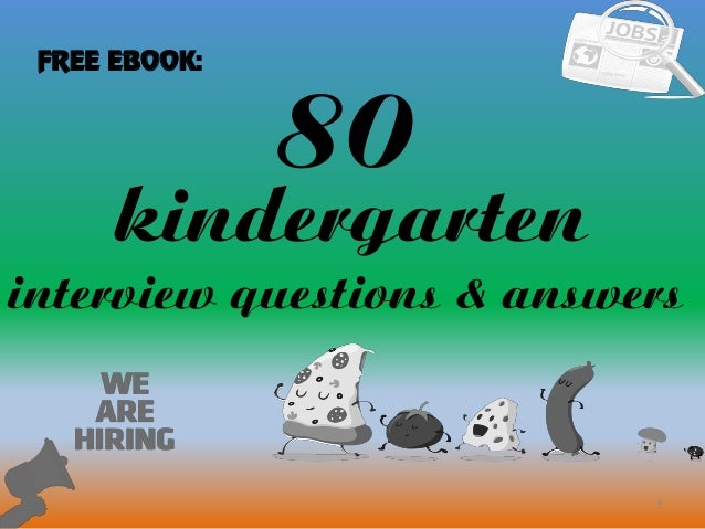 preschool teacher interview questions