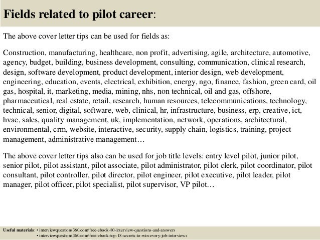pilot cover letter top 10 pilot cover letter tips pilot cover letter top 10 pilot cover letter tips