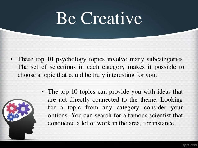 AP Psychology Research Papers and Topics - Loudoun