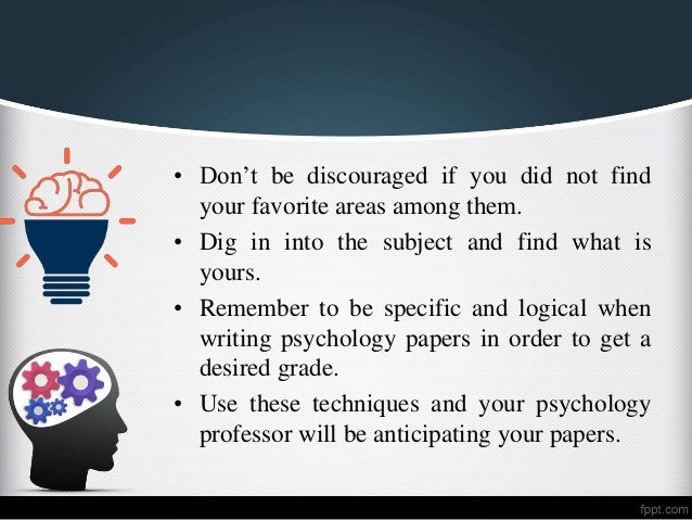 Custom psychology term paper