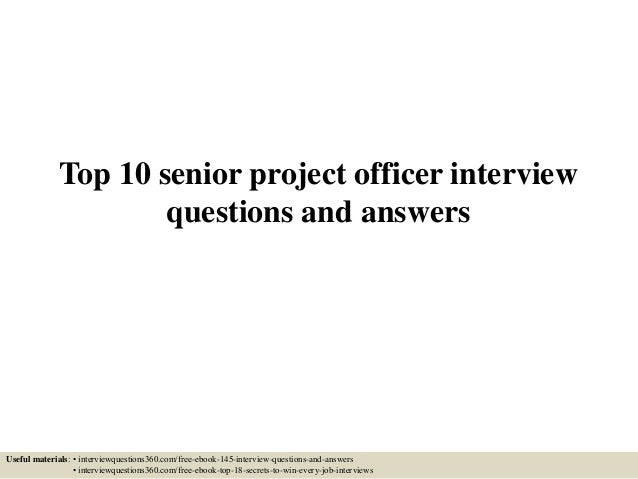 program management interview questions