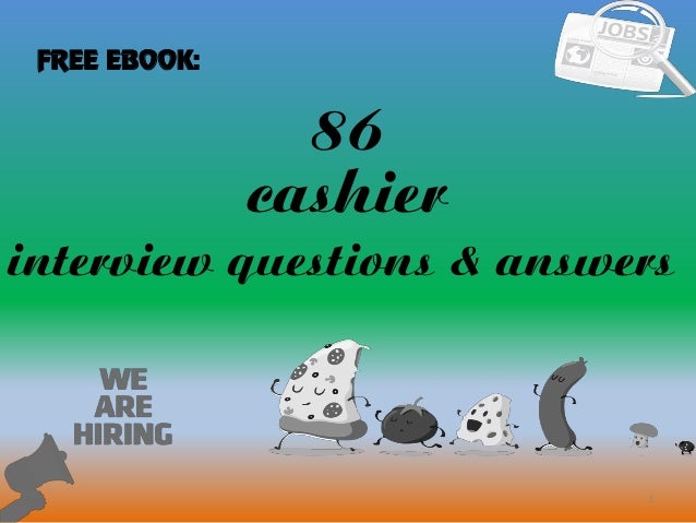 cashier interview questions