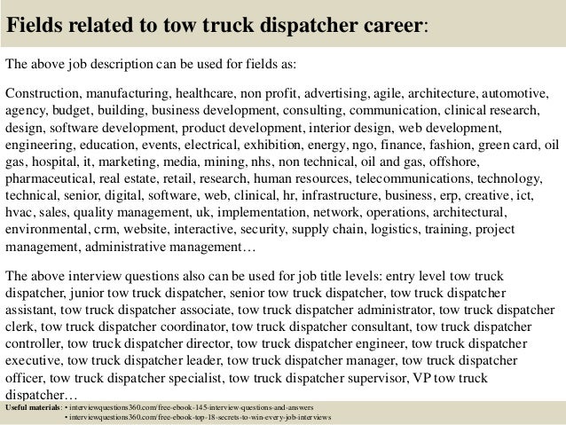 the 911 dispatcher resume sample can help you make a truck dispatcher resume