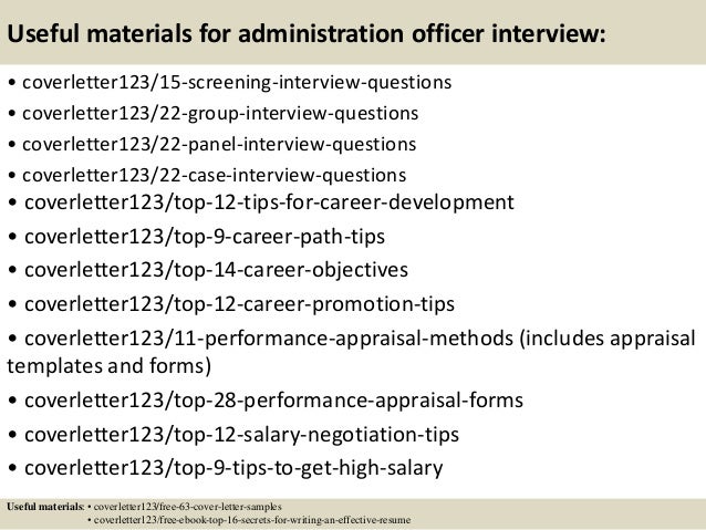 cover letter for office administrative assistant