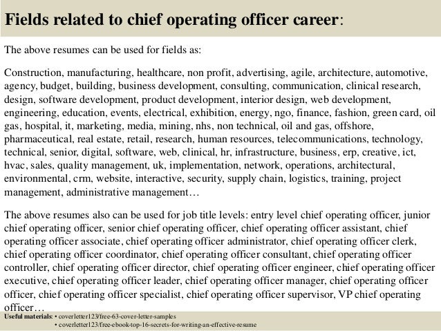 Chief Technical Officer Resume Chief Technical Officer Resume