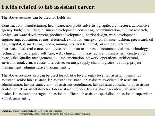 research assistant cover letter sample