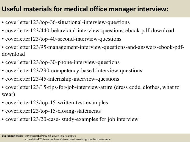 sample medical cover letter