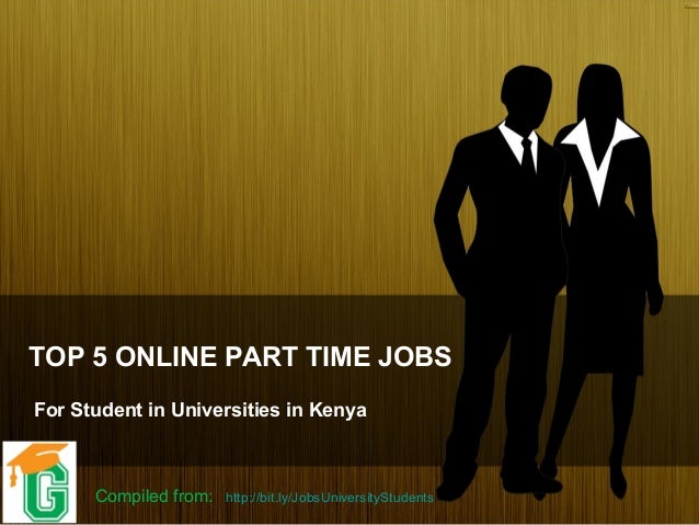 Top 5 Online Part Time Jobs for Kenyan University Students