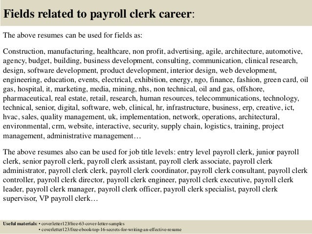 accounting and payroll cover letter cover letter for payroll analyst