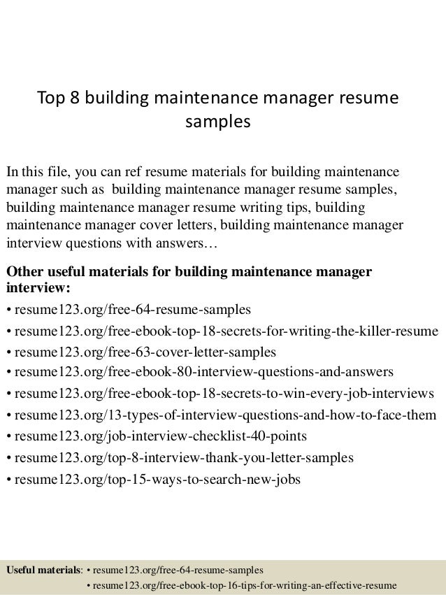 building inspector resume
