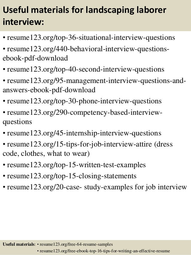 horticulture resumes
