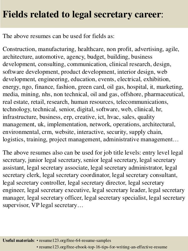 sample legal secretary resume casaquadrocom assistant resume entry level secretary resumes