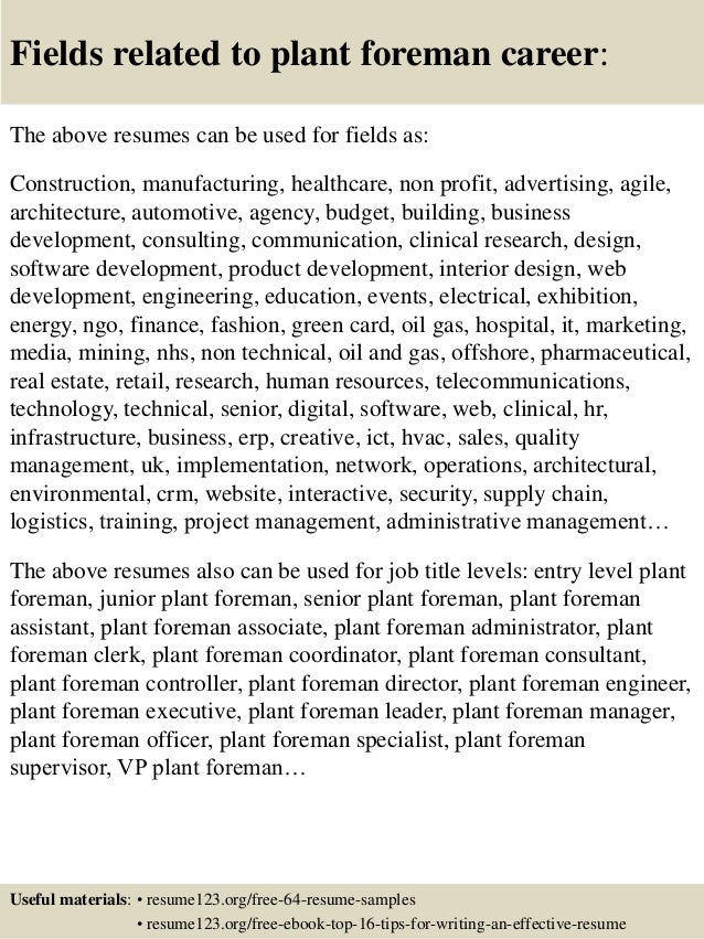 plant manager resume samples plant chemist resume paint plant chemist resume