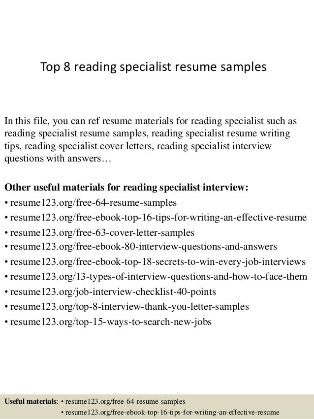 sample sample warehouse specialist resume