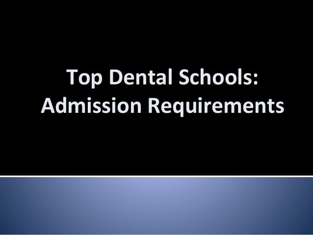 top dental school essays top dental school essays
