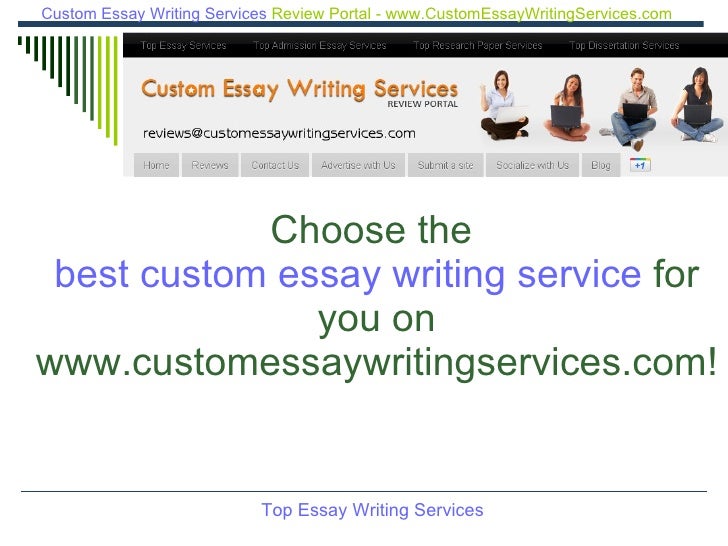 Any Reliable/Safe/Authentic Custom Essay Services Out There