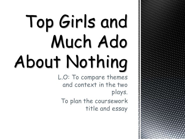 Much ado about nothing essay outline