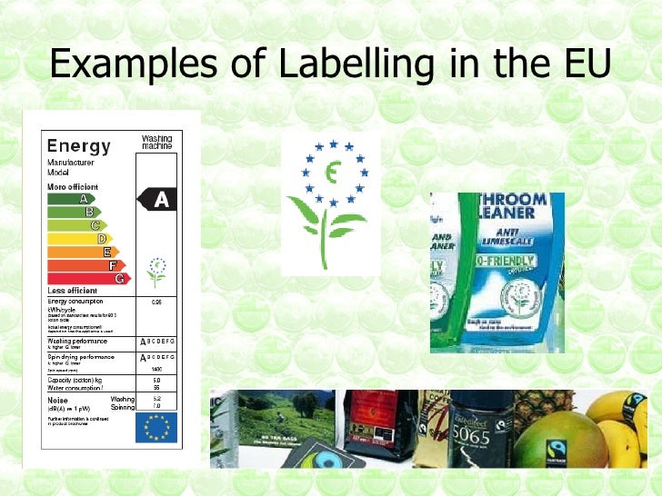Topic 3 Eco Labelling