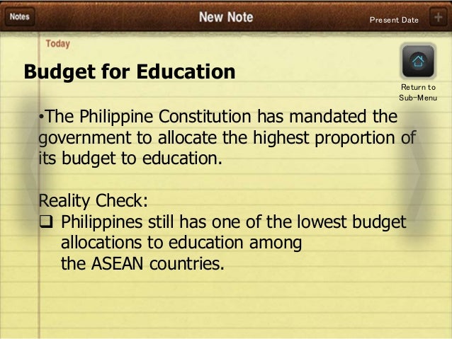 Thesis topics about education in the philippines