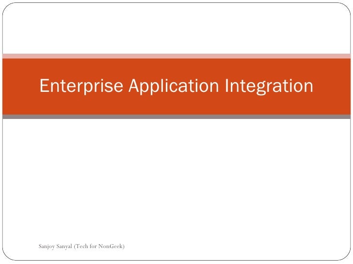 INTEGRATION APPLICATION integration application: