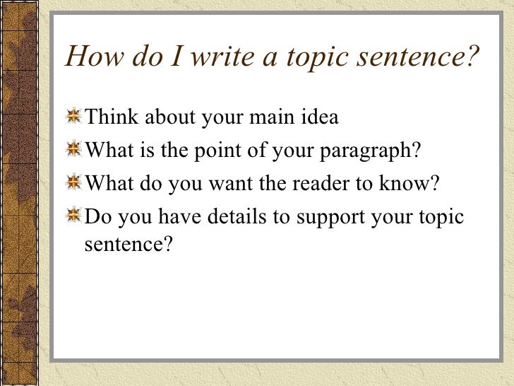 how to write a good concluding sentence