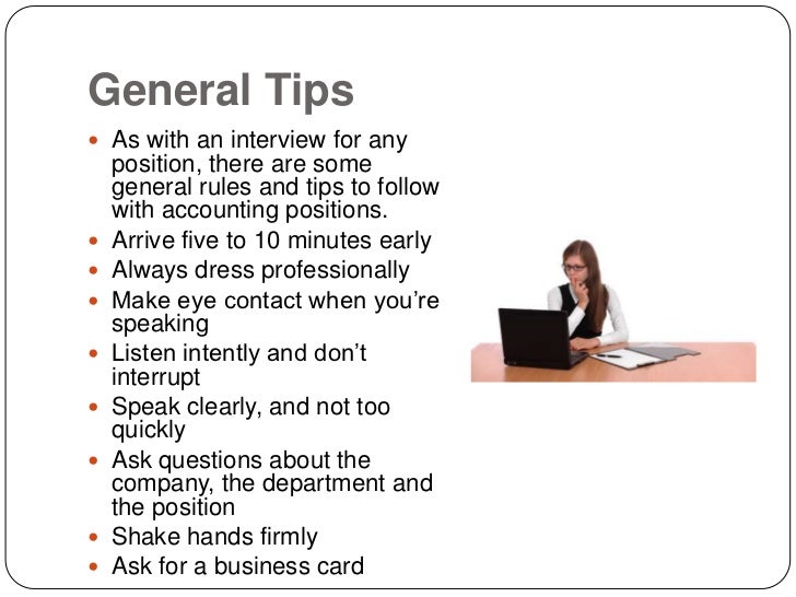tips for interview