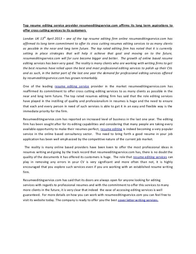 Custom resume writing top