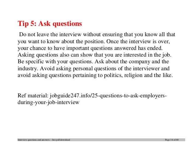 questions to ask in phone interview