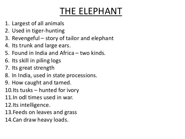 Shooting an elephant thesis analysis