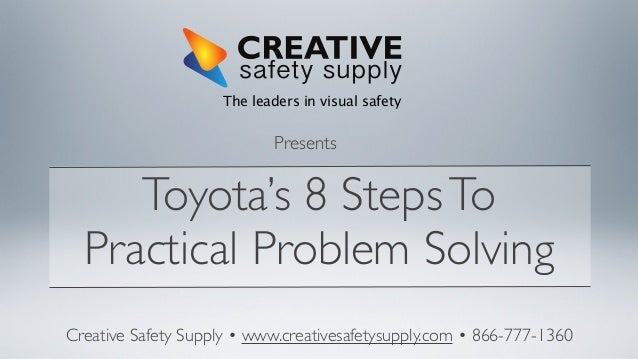 8 step problem solving toyota #1