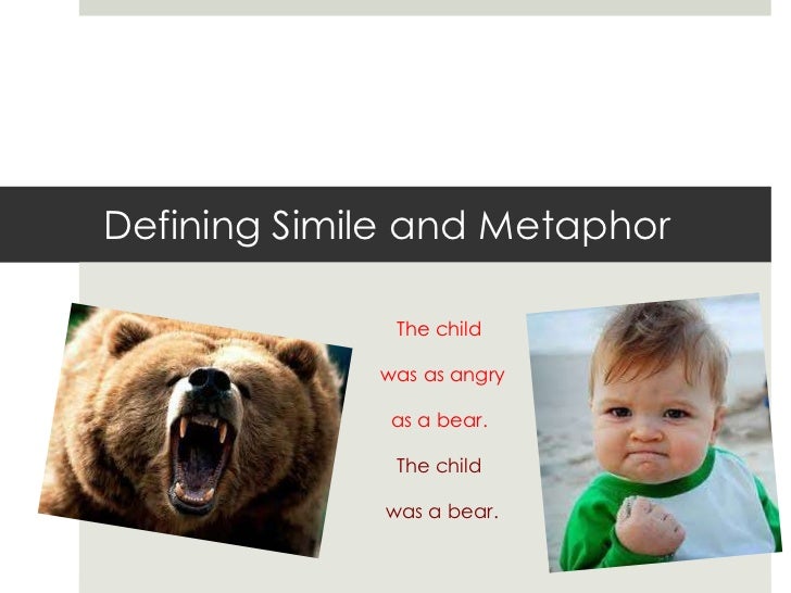 Metaphors And Similes Examples For Adults