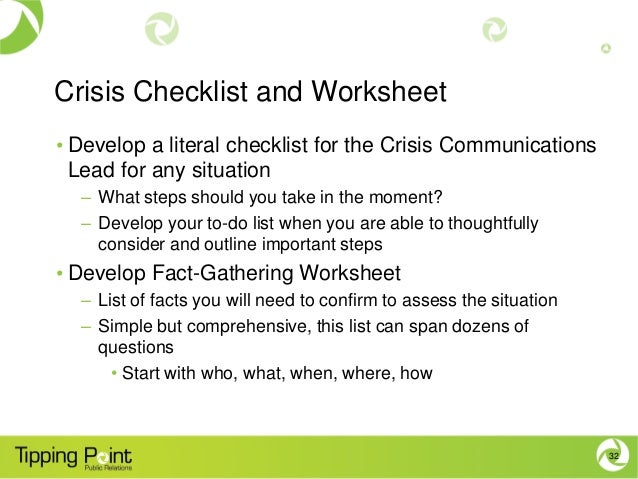 crisis communication strategy