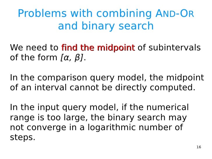 binary search number of comparisons