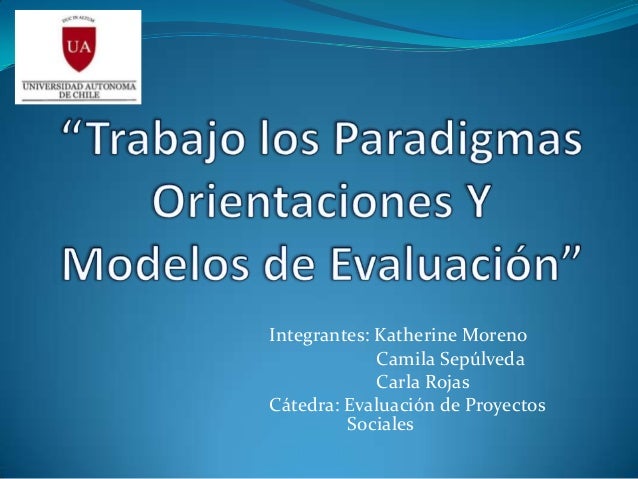 EVALUACION DE PROYECTOS CHILE evaluacion de proyectos chile: