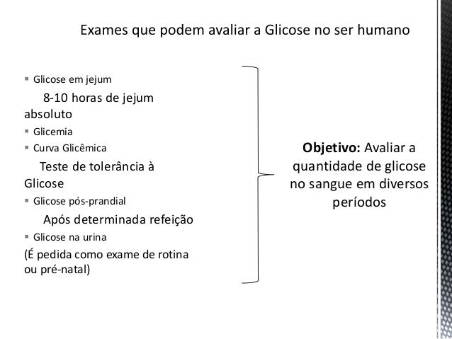 Exame glicemia jejum