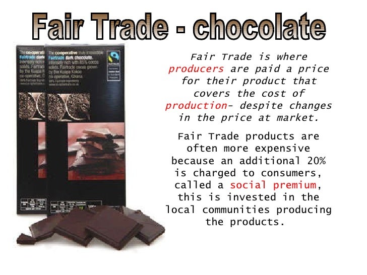 Fair Trade Chocolate