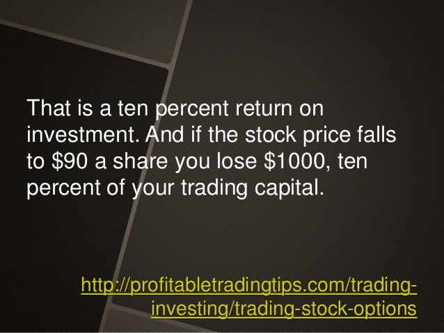 Shares options trading