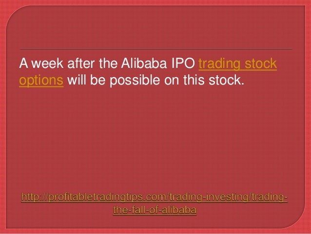 Stock options on alibaba