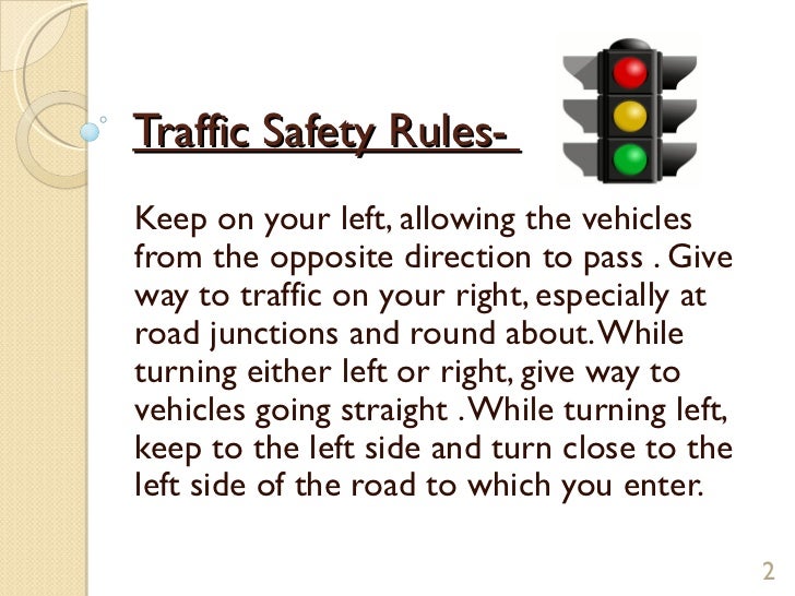 Essay on importance of road safety in india