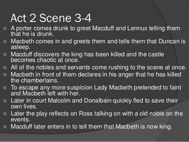 Macbeth essay- witches cause for macbeths murder of duncan