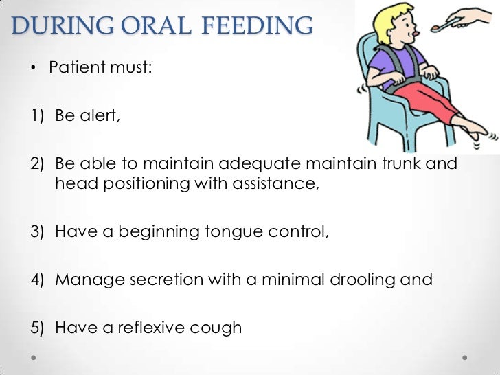 Training for feeding