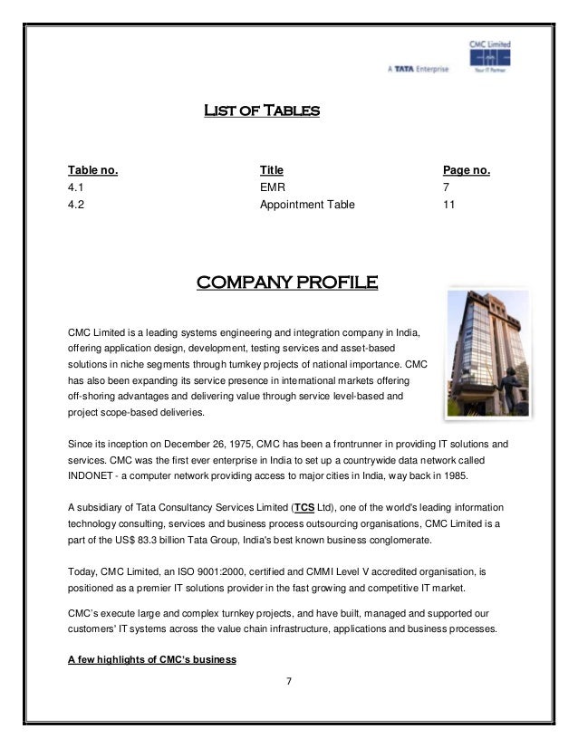 Tata Emr Records
