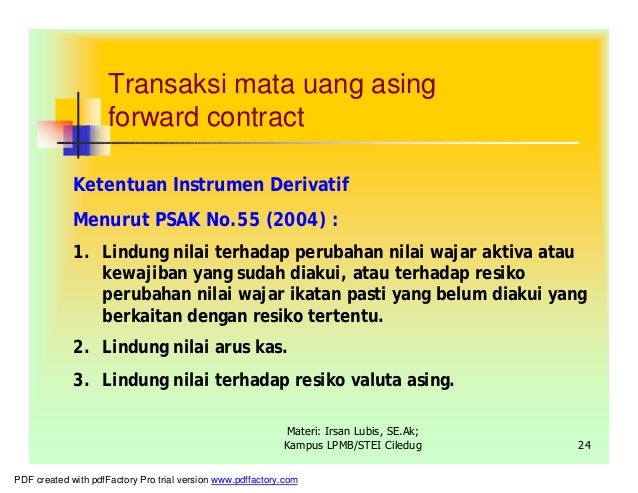 Instrumen valuta asing